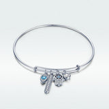 Guardian Braceket Elegant 925 Sterling Silver Bracelet - Aisllin Jewelry
