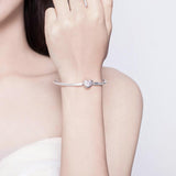 Heart Of Infinity Luxury 925 Sterling Silver Bracelet - Aisllin Jewelry