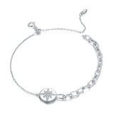 Shining Stars 925 Sterling Silver Bracelet - Aisllin Jewelry
