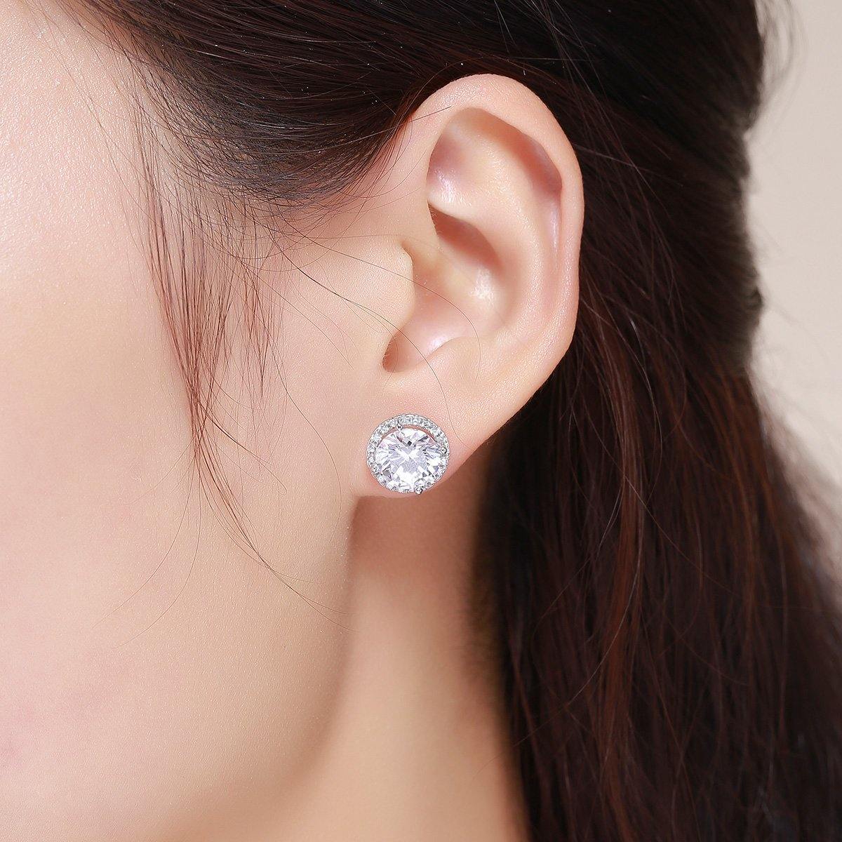 Noble Light 925 Sterling Silver Earrings - Aisllin Jewelry