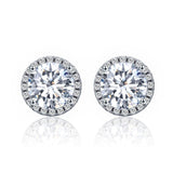 Noble Light 925 Sterling Silver Earrings - Aisllin Jewelry