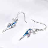 Lovely Fairy 925 Sterling Silver Earrings - Aisllin Jewelry