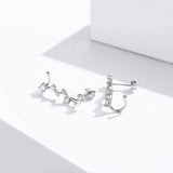 Elegant Big Dipper 925 Sterling Silver Earrings - Aisllin Jewelry