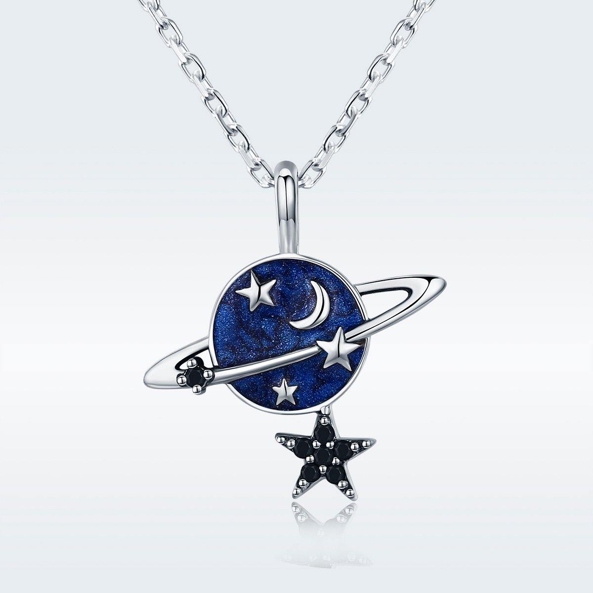 Secret Planet 925 Sterling Silver Necklace - Aisllin Jewelry