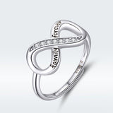 Endless Love 925 Sterling Silver Ring - Aisllin Jewelry