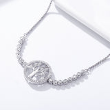 Tree Of Life Elegant 925 Sterling Silver Bracelet - Aisllin Jewelry