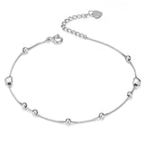 Heart 925 Sterling Silver Bracelet - Aisllin Jewelry