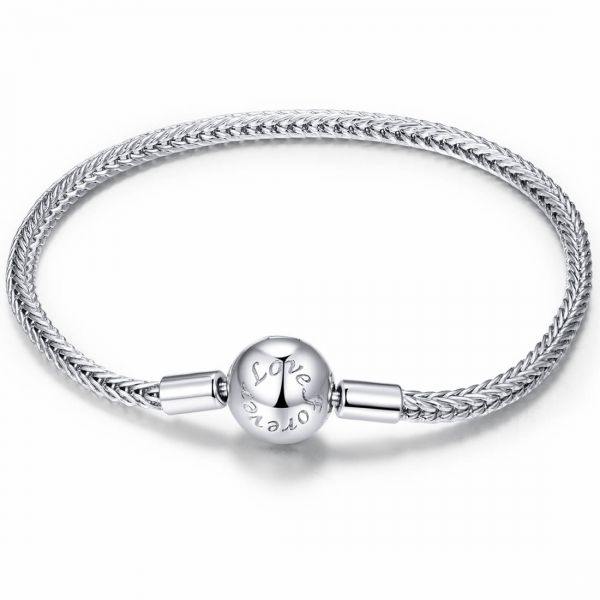 Forever Love 925 Sterling Silver Bracelet - Aisllin Jewelry