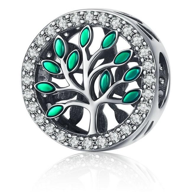 Beautiful Tree Of Life 925 Sterling Silver Charm - Aisllin Jewelry