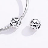 Virgo Zodiac Sign Elegant 925 Sterling Silver Charm - Aisllin Jewelry