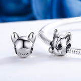 Elegant Dog 925 Sterling Silver Charm - Aisllin Jewelry