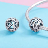 Letter A Elegant 925 Sterling Silver Charm - Aisllin Jewelry