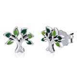 The Three of Life 925 Sterling Silver Earrings - Aisllin Jewelry