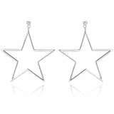 Modern Starlight 925 Sterling Silver Earrings - Aisllin Jewelry