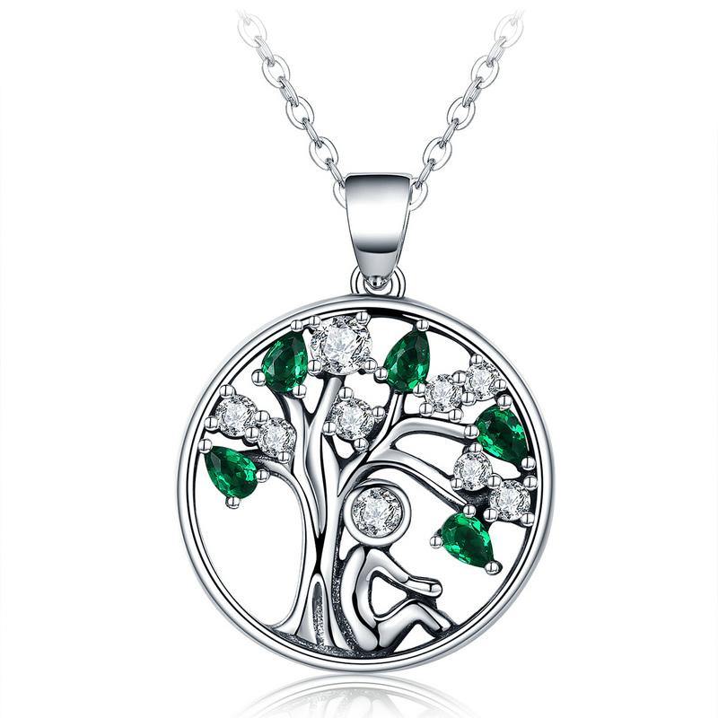 Relying 925 Sterling Silver Necklace - Aisllin Jewelry