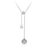 Tree Of Life And Home 925 Sterling Silver Necklace - Aisllin Jewelry