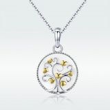 Tree Of Life 925 Sterling Silver Necklace - Aisllin Jewelry