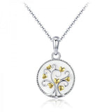 Tree Of Life 925 Sterling Silver Necklace - Aisllin Jewelry