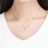 The Heart Lock And Key 925 Sterling Silver Necklace - Aisllin Jewelry