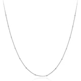 Simple 925 Sterling Silver Necklace - Aisllin Jewelry