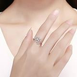 Dandelion Love 925 Sterling Silver Ring - Aisllin Jewelry
