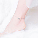 Mermaid Tail Sterling Silver Anklet - Aisllin Jewelry