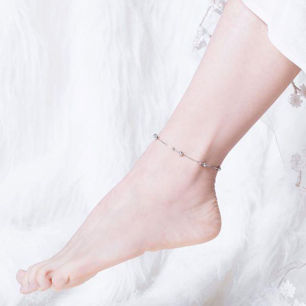 The Relationship Sterling Silver Anklet - Aisllin Jewelry
