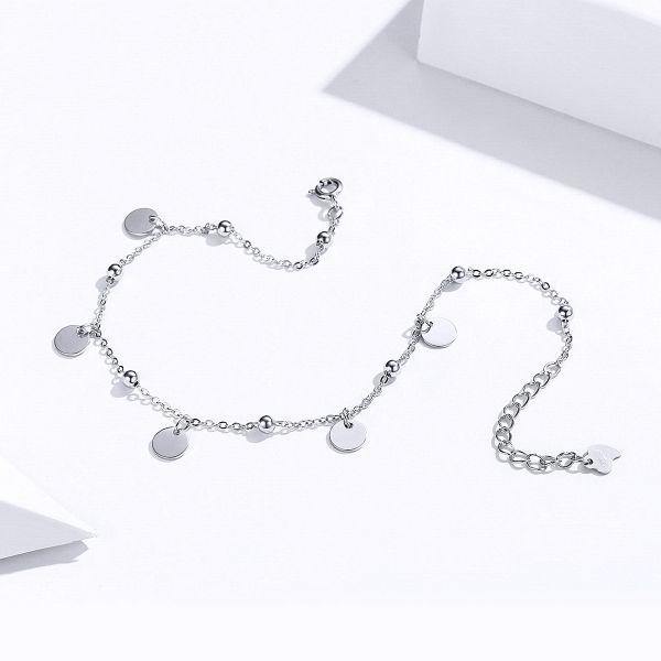 The Memories Sterling Silver Anklet - Aisllin Jewelry